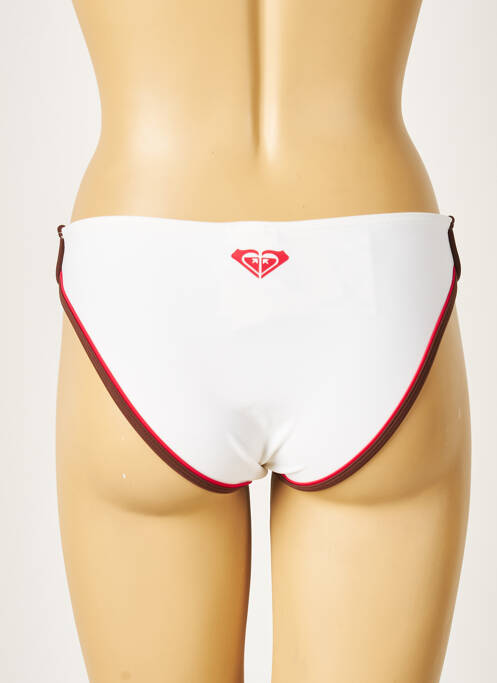 Bas de maillot de bain blanc ROXY pour femme
