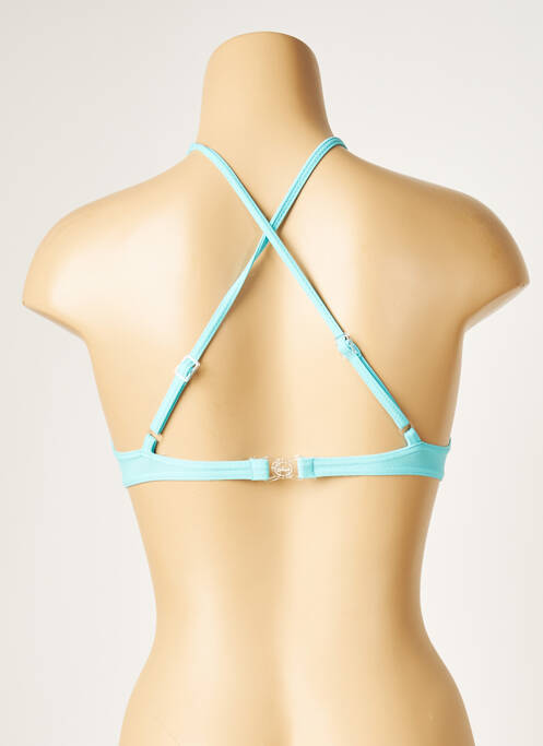 Haut de maillot de bain bleu LIVIA pour femme