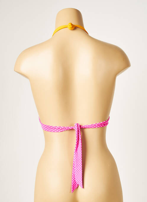 Haut de maillot de bain orange DIVINE pour femme