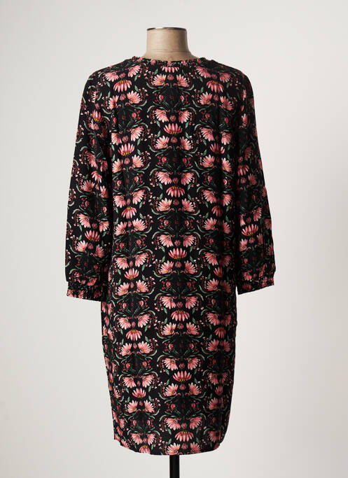 Robe mi-longue noir STREET ONE pour femme