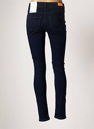 Pantalon slim taille haute taille haute bleu STREET ONE femme
