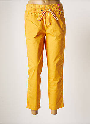Pantalon 7/8 jaune STREET ONE pour femme
