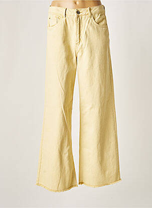 Jeans bootcut jaune CREAM pour femme