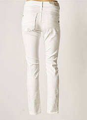 Pantalon slim blanc CREAM pour femme seconde vue
