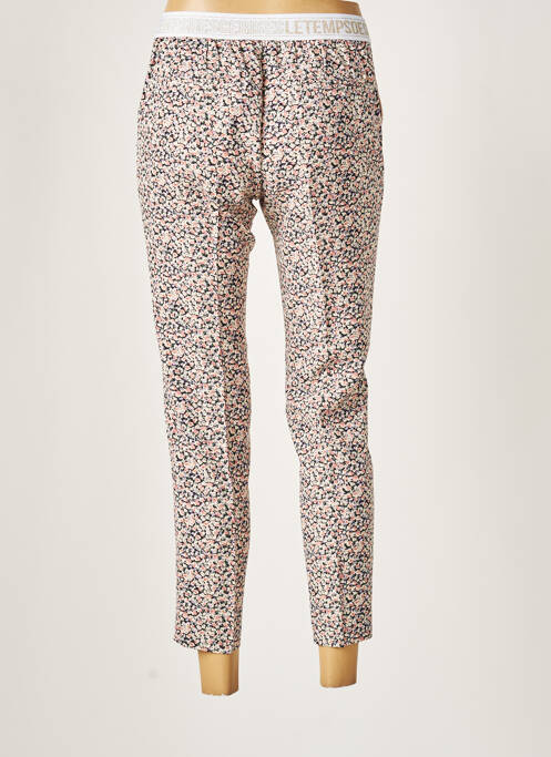 Pantacourt rose LE TEMPS DES CERISES pour femme