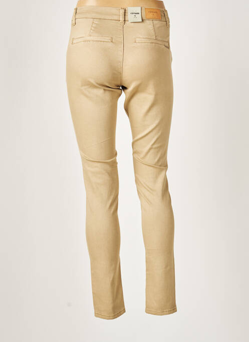 Pantalon chino marron CREAM pour femme