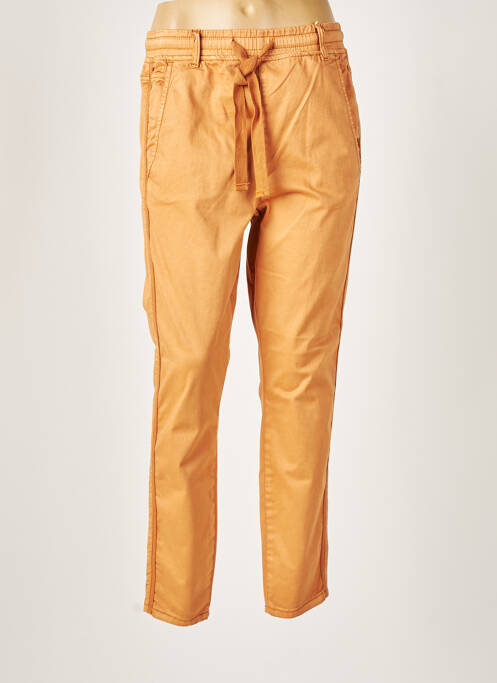 Pantalon chino orange CREAM pour femme