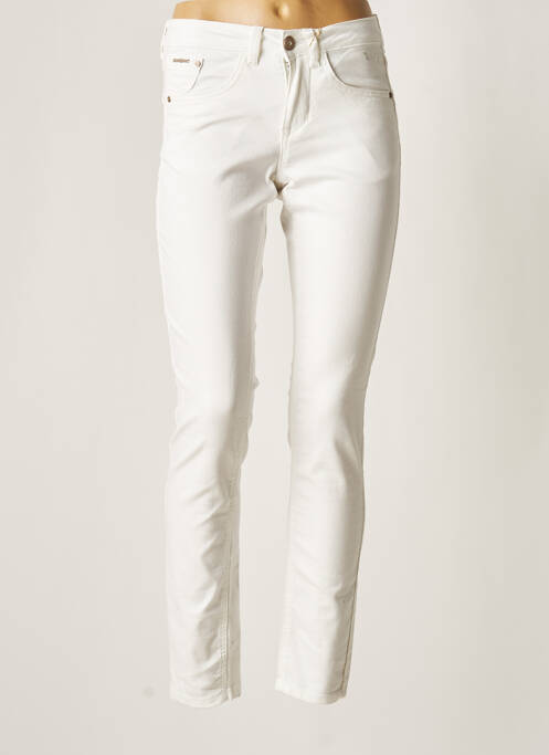 Pantalon slim blanc CREAM pour femme