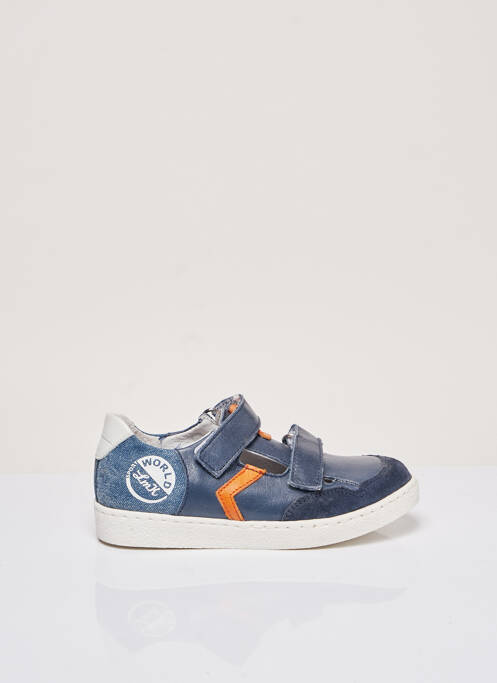 Baskets bleu LITTLE MARY pour garçon