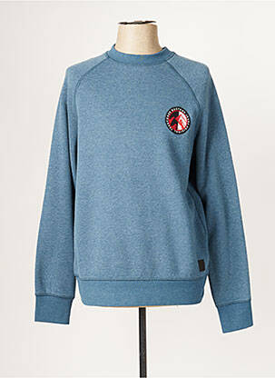 Sweat-shirt bleu MUSTANG pour homme