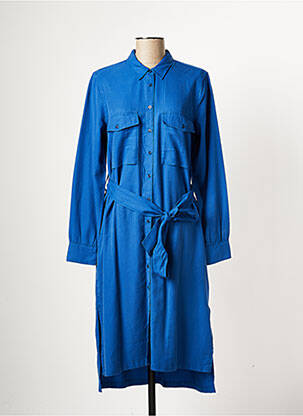 Robe mi-longue bleu MUSTANG pour femme