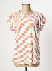 T-shirt orange MUSTANG pour femme seconde vue