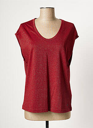 T-shirt rouge MUSTANG pour femme