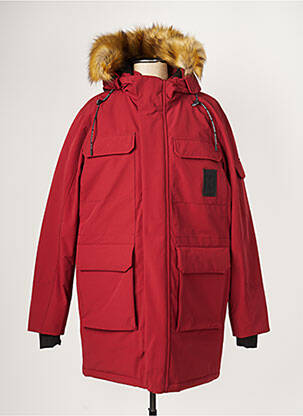 Parka rouge MUSTANG pour homme