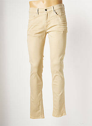 Jeans coupe slim beige MUSTANG pour homme
