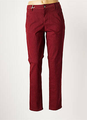 Pantalon chino rouge MUSTANG pour femme