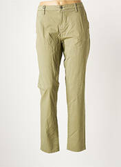 Pantalon chino vert MUSTANG pour femme seconde vue