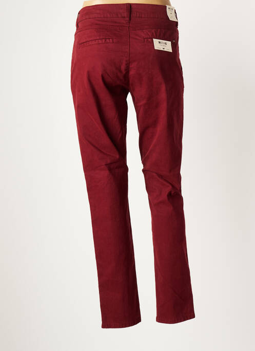 Pantalon chino rouge MUSTANG pour femme