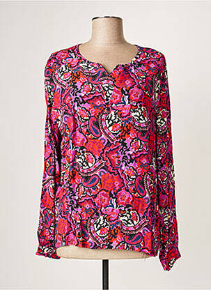 Blouse manches longues manches longues rose DIANE LAURY femme