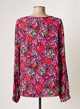 Blouse manches longues manches longues rose DIANE LAURY femme