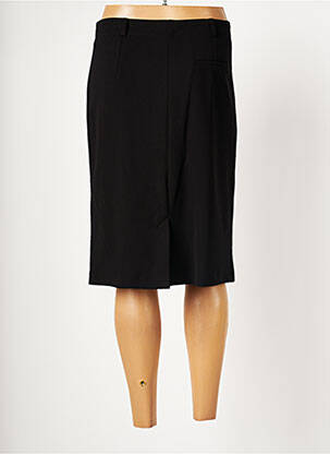 Jupe mi-longue coupe droite noir DIANE LAURY femme