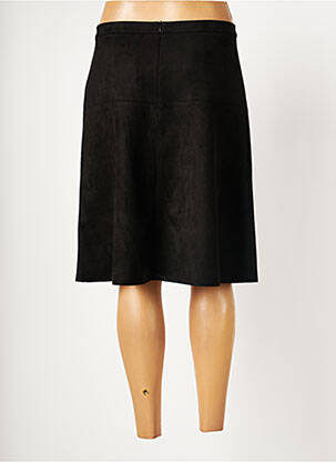 Jupe mi-longue coupe évasée noir DIANE LAURY femme