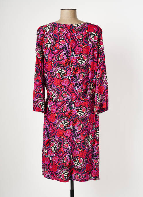 Robe mi-longue violet DIANE LAURY pour femme