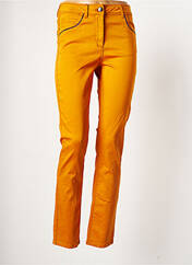 Pantalon slim orange DIANE LAURY pour femme seconde vue