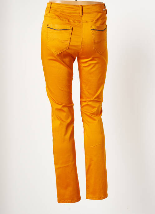 Pantalon slim orange DIANE LAURY pour femme