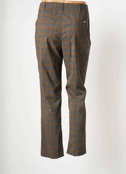 Pantalon 7/8 stretch taille normale jaune DIANE LAURY femme
