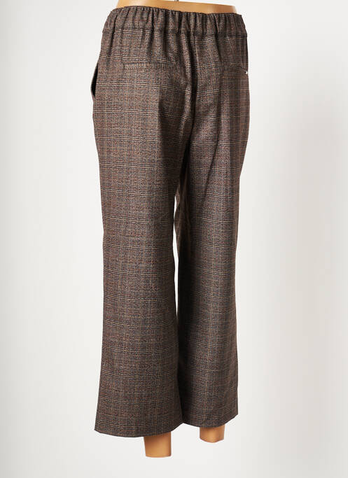 Pantacourt marron DIANE LAURY pour femme