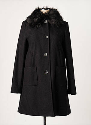 Manteau long noir JULIE GUERLANDE pour femme