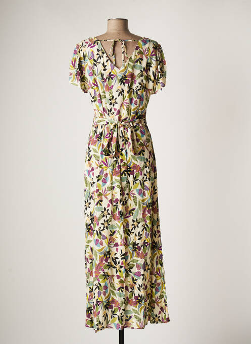 Robe longue vert JULIE GUERLANDE pour femme