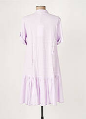 Robe courte violet KOCCA pour femme seconde vue