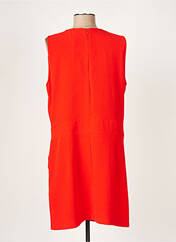 Robe mi-longue orange PAKO LITTO pour femme seconde vue