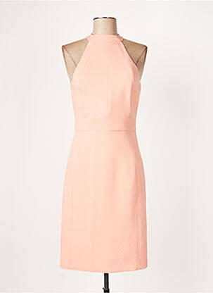 Robe mi-longue rose KOCCA pour femme