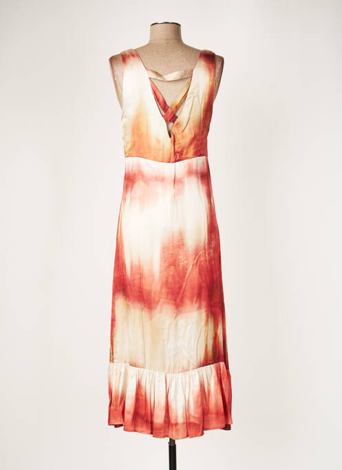 Robe longue orange ELEONORA AMADEI pour femme