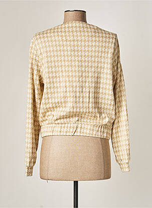 Gilet manches longues stretch beige KOCCA femme