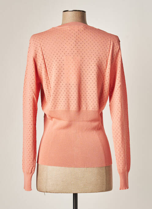 Gilet manches longues rose KOCCA pour femme