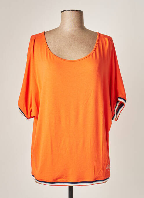 T-shirt orange DIVAS pour femme