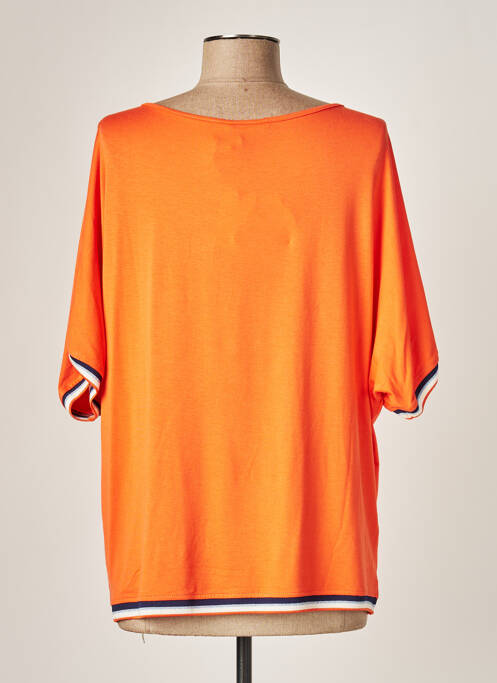 T-shirt orange DIVAS pour femme