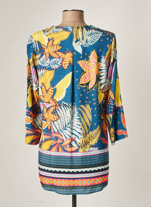 Tunique manches longues bleu TINTA STYLE pour femme