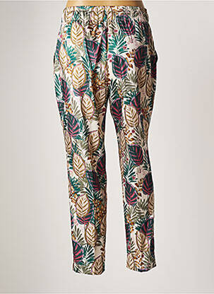 Pantalon slim taille élastique taille normale vert KOCCA femme
