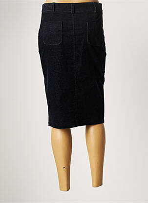 Jupe mi-longue taille normale bleu LA PETITE FRANCAISE femme