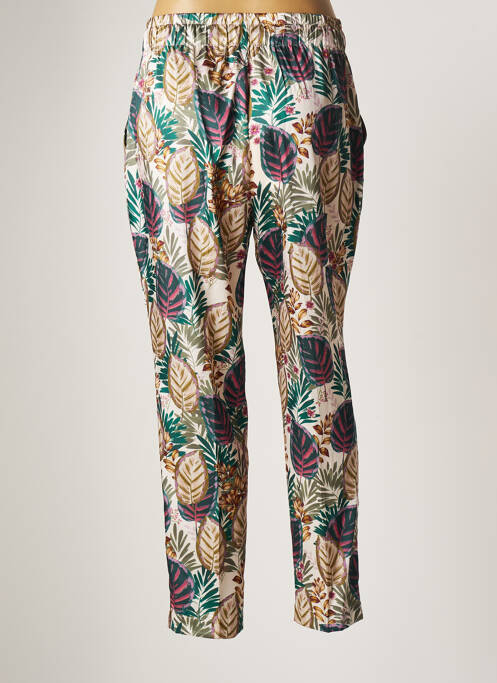 Pantalon slim taille élastique taille normale vert KOCCA femme