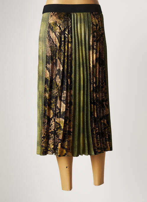 Jupe mi-longue vert KOCCA pour femme