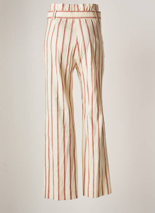 Pantalon droit beige LA PETITE FRANCAISE femme