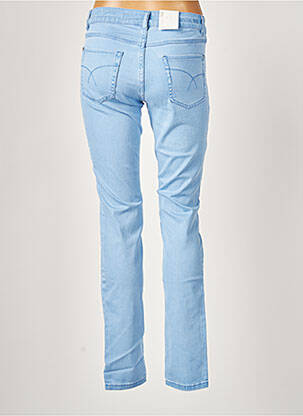 Jeans coupe slim stretch taille normale bleu PARA MI femme