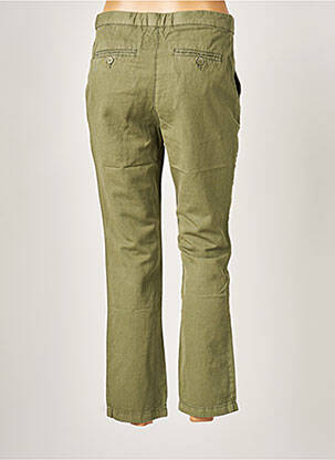 Pantalon droit taille normale taille normale vert ACQUAVERDE femme