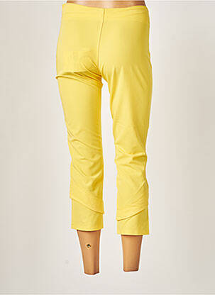 Pantalon slim stretch taille normale jaune LO! LES FILLES femme